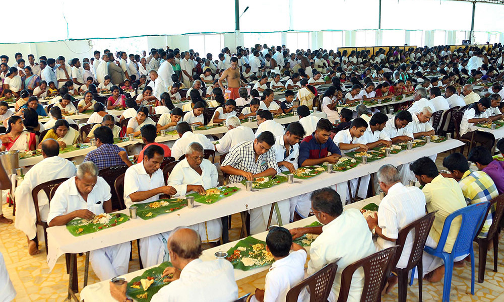 During Anna Dhaanam